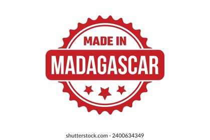 Fabricado En Madagascar Con Sello De Caucho