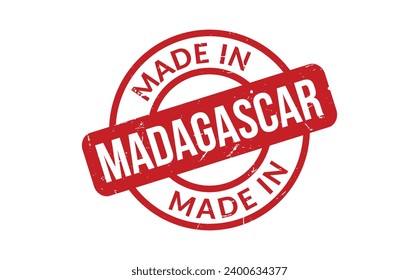 Fabricado En Madagascar Con Sello De Caucho