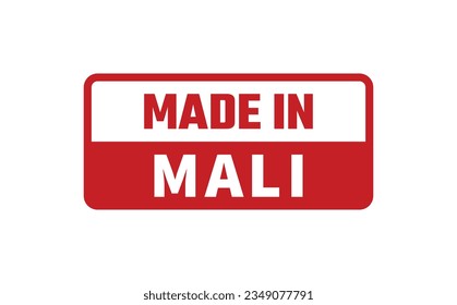 Made in Mali-Kautschuk-Stempel