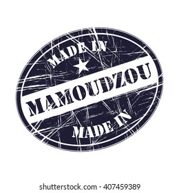 Made in Mamoudzou rubber stamp
