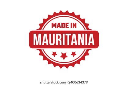 Fabricado En Mauritania: Sello De Caucho