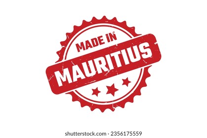 Made In Mauritius Rubber Stamp