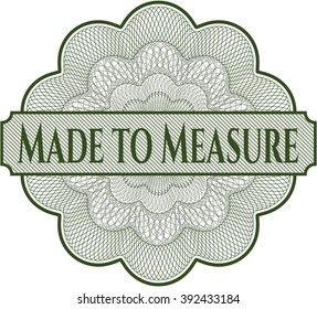 Hecho para medir rosette lineal