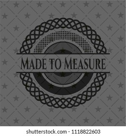 Made to Measure realistic dark emblem