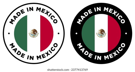 Made in Mexico Australia China Italy the UK United Kingdom England Europe Sign Signage Banner Badge Label Vector EPS PNG Transparent No Background Clip Art Vector EPS PNG 