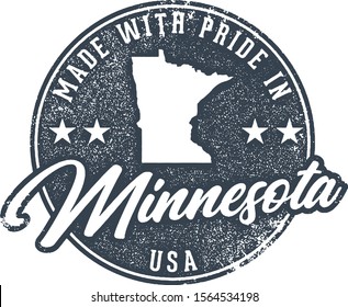 Made in Minnesota State Packaging Label