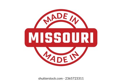 Made In Missouri Rubber Stamp