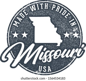 Made in Missouri State Packaging Label