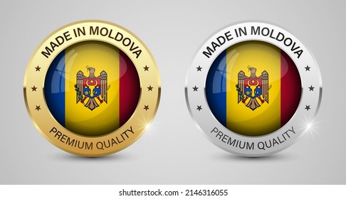 Made in Moldova graphics and labels set. Some elements of impact for the use you want to make of it.