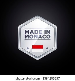 MADE IN MONACO EMBLEM BADGE