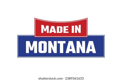 Made In Montana Seal Vector