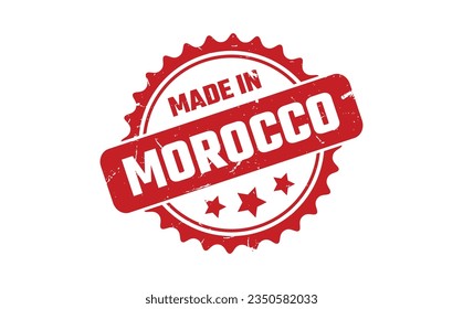 Made in Marokko Rubber Stempel