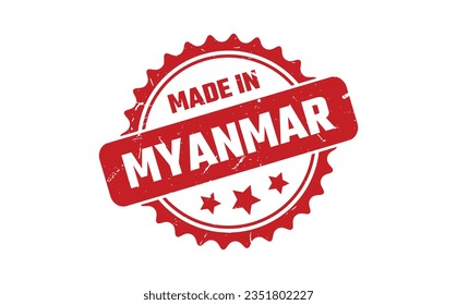Made In Myanmar Rubber Stamp