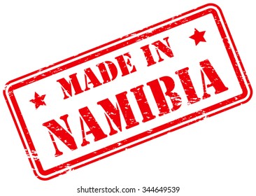Made in Namibia Rubber Stamp