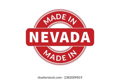 Made In Nevada Rubber Stamp