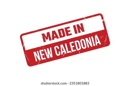 Made In New Caledonia Rubber Stamp