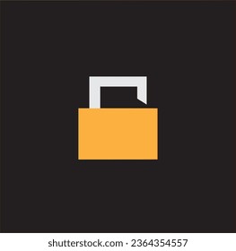 I made a new design with a yellow padlock