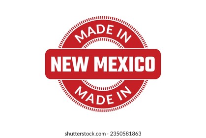 Made In New Mexico Rubber Stamp