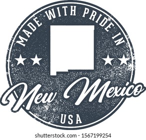 Made in New Mexico State Packaging Label