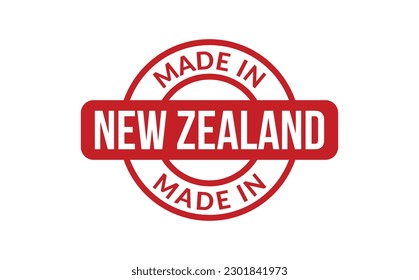 Made In New Zealand Rubber Stamp