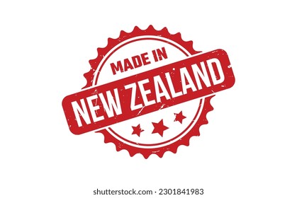 Made In New Zealand Rubber Stamp