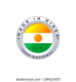 MADE IN NIGER EMBLEM BADGE