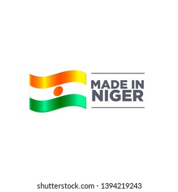 MADE IN NIGER EMBLEM BADGE