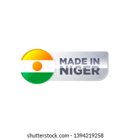 MADE IN NIGER EMBLEM BADGE