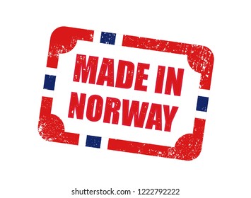 Made in Norway Stamp