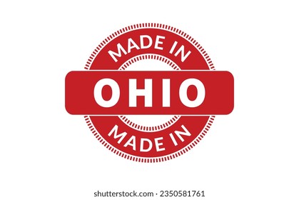 Made In Ohio Rubber Stamp