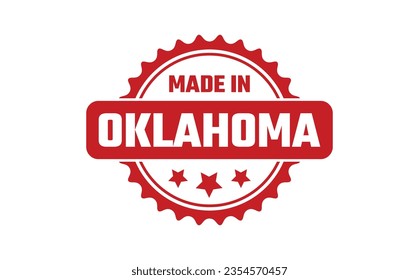 Made in Oklahoma Rubber Stamp