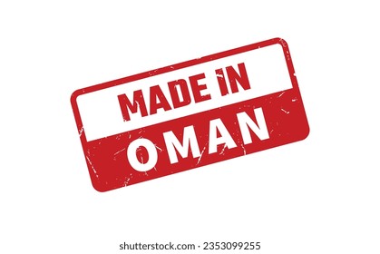 Made In Oman Rubber Stamp