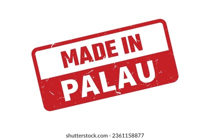 Fabricado En Palau Con Sello De Goma