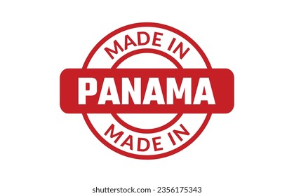 Made In Panama Rubber Stamp