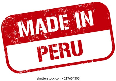 made in peru stamp