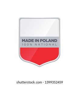 MADE IN POLAND EMBLEM BADGE