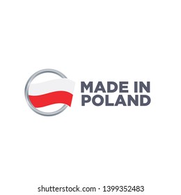 MADE IN POLAND EMBLEM BADGE