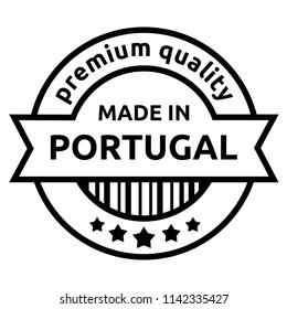 Made in Portugal label