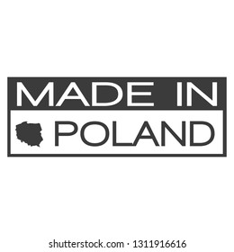 Made In Portugal. Stamp Rectagle Map. Logo Icon Symbol. Design Certificated. 