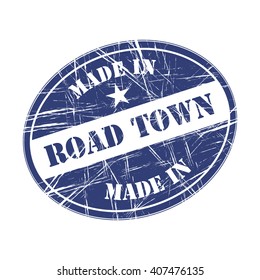 Made in Road Town rubber stamp