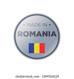 MADE IN ROMANIA EMBLEM BADGE
