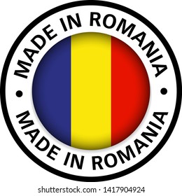 
made in Romania flag icon