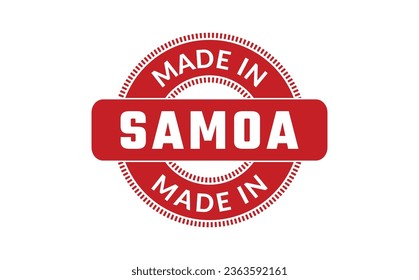 Sello De Goma De Samoa