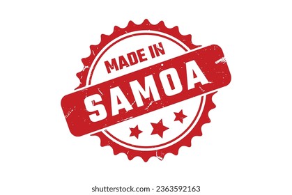 Sello De Goma De Samoa