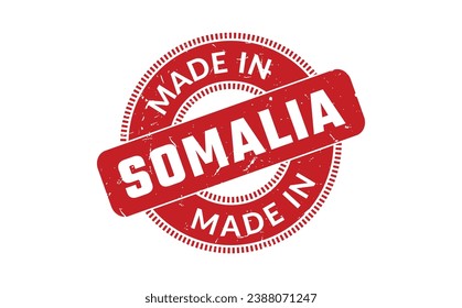 Made In Somalia Rubber Stamp