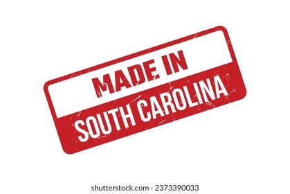 Made In South Carolina Rubber Stamp