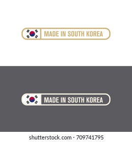 MADE IN SOUTH KOREA