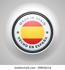 Made in Spain (non-English text - Made in Spain)