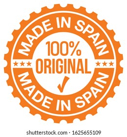 Made In Spain. Vector Stamp.