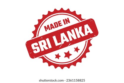 Made In Sri Lanka Rubber Stamp